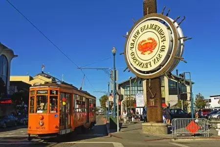 fline in Fisherman's Wharf